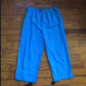 Silk & Linen Dressbarn Pants